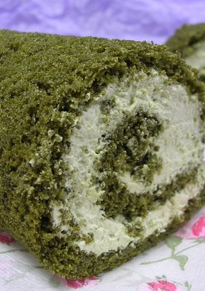 大人の☆抹茶ロールケーキ-レシピのメイン写真