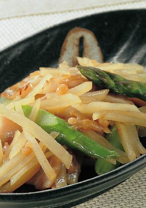 じゃがいものなめ茸炒め-レシピのメイン写真