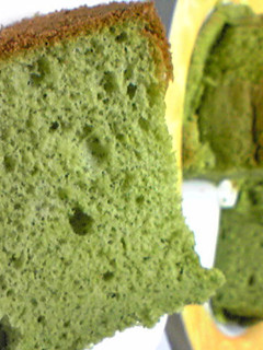 ★お鍋で焼く★みどりのシフォンケーキ-レシピのメイン写真