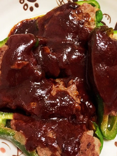 ピーマンの肉詰め-レシピのメイン写真