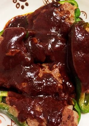 ピーマンの肉詰め-レシピのメイン写真