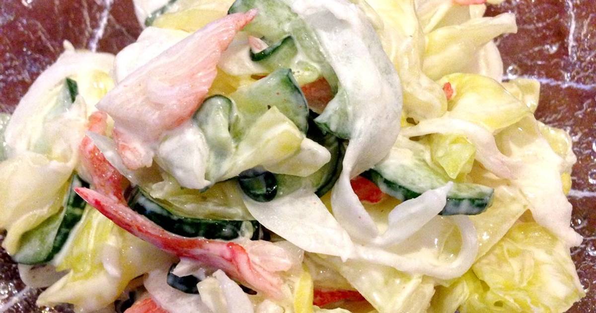 基本からアレンジまで!思わずつくりたくなる「キャベツ カニカマ 玉ねぎ サラダ」のレシピ集 | クックパッド