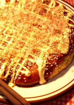 ●もちふわ絶品お好み焼きー●-レシピのメイン写真