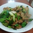 豚バラネギ炒め塩味