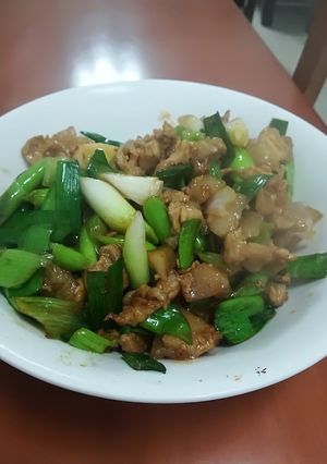 豚バラネギ炒め塩味-レシピのメイン写真