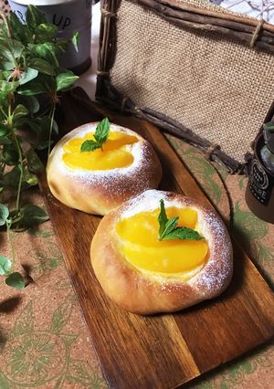 フルーツカスタードパン-レシピのメイン写真