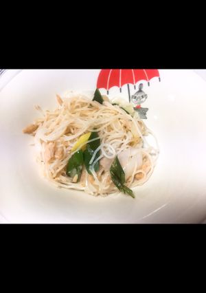 米粉麺のソーメンチャンプルー風-レシピのメイン写真