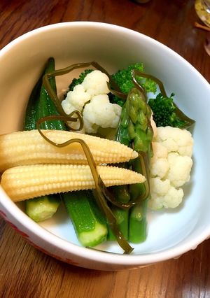アスパラとブロッコリーの和風ピクルス-レシピのメイン写真