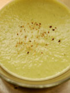 緑のカリフラワーポタージュ/80kcal-レシピのメイン写真