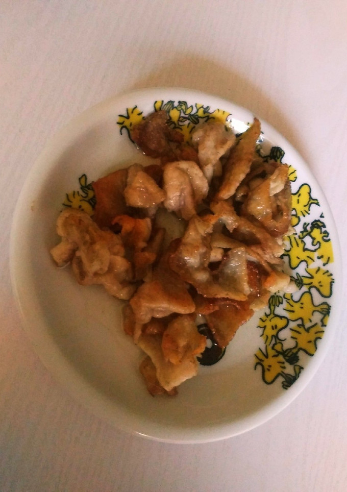 鶏皮炒め-レシピのメイン写真