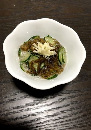 もずくときゅうりの酢の物-レシピのメイン写真