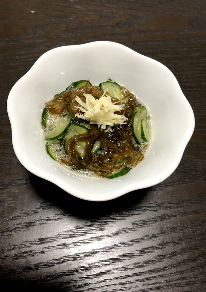 もずくときゅうりの酢の物-レシピのメイン写真