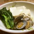 あさりと豆腐の春の旨煮