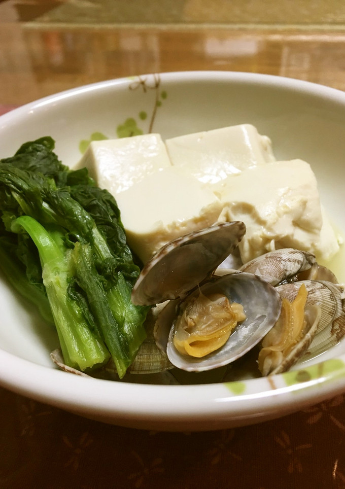 あさりと豆腐の春の旨煮-レシピのメイン写真