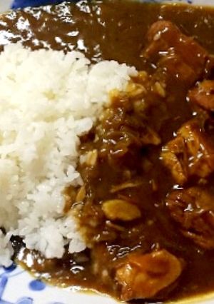 圧力鍋 厚切 豚バラカレー 市販のルー-レシピのメイン写真