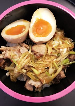 ピリ辛ネギダレチャーシュー丼-レシピのメイン写真
