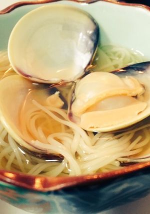 ほっこりする はまぐりのにゅう麺-レシピのメイン写真