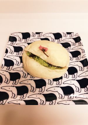 ❁抹茶とクリチとあんこのロールサンド❁-レシピのメイン写真