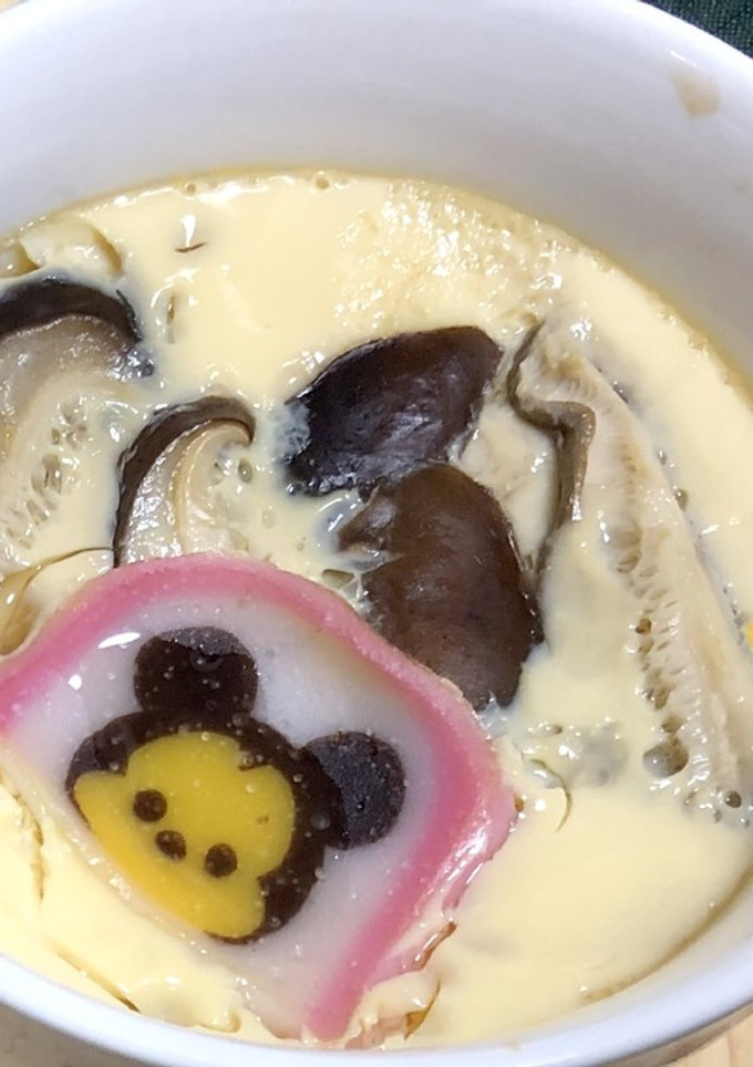簡単混ぜるだけ！うどんだしで作る茶碗蒸し-レシピのメイン写真