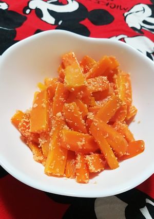 材料は3つ！お弁当に 人参のタラコ和え-レシピのメイン写真