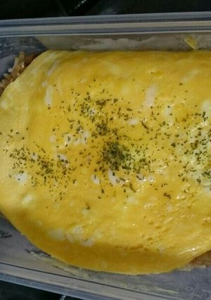 レンジで薄焼き卵-レシピのメイン写真