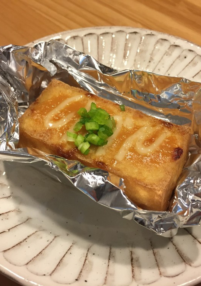 簡単すぎる★あらだし味噌マヨ厚揚げ-レシピのメイン写真