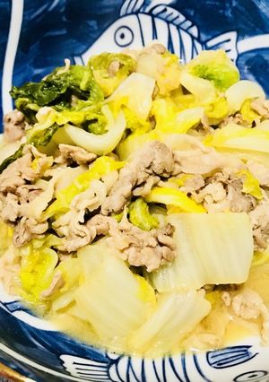 液味噌で簡単☆豚肉と白菜のトロトロ煮-レシピのメイン写真