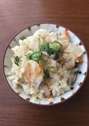 液みそ頼みの旨味炊き込みご飯-レシピのメイン写真