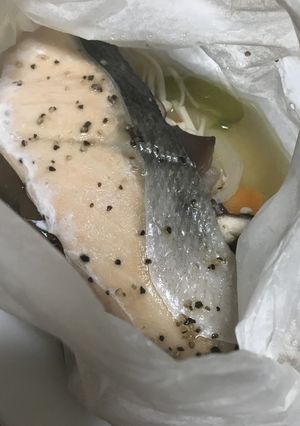 鮭の包み焼き(衛宮家風)-レシピのメイン写真
