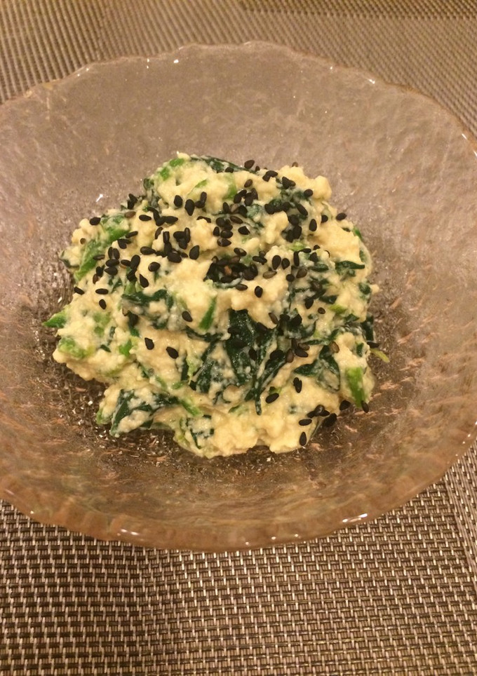 すり鉢要らずの料亭の白和え-レシピのメイン写真
