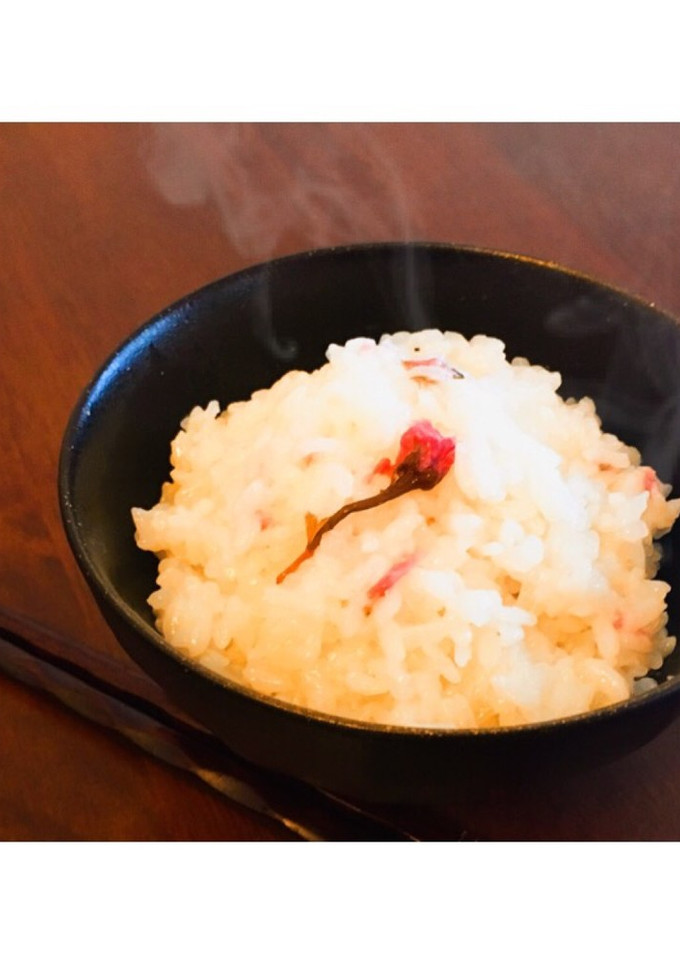 春をお届け♡ほんのり桜風味の桜ごはん-レシピのメイン写真
