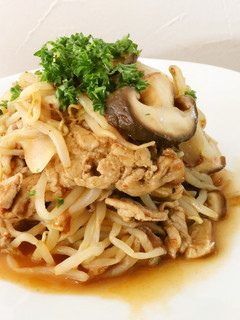 茹でもやしde焼きそば風?パスタ風?-レシピのメイン写真