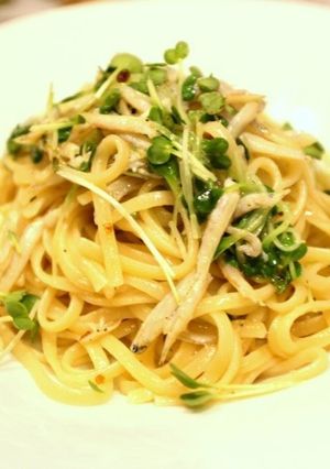 一口コンロで簡単！シラウオの和風パスタ-レシピのメイン写真