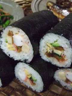 ☆恵方巻き(巻き寿司)寿司飯のつくりかた-レシピのメイン写真