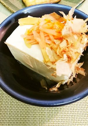 メンマ・紅生姜やっこ-レシピのメイン写真