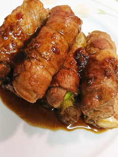 ネギお麩豚肉巻き-レシピのメイン写真