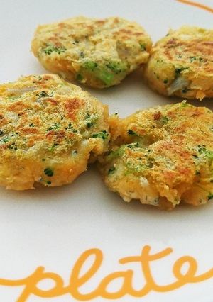 離乳食中期～野菜たっぷりおやき♪-レシピのメイン写真