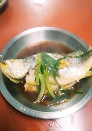 川魚の蒸し焼き醤油味-レシピのメイン写真
