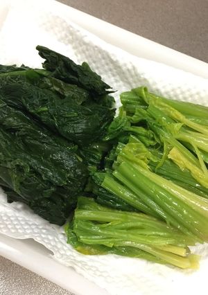 レンジで美味しく♡葉物野菜の調理法☆-レシピのメイン写真