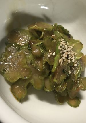 ブロッコリの茎のザーサイ風-レシピのメイン写真