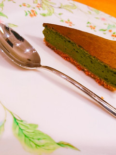 絶品★ 抹茶ニューヨークチーズケーキ-レシピのメイン写真