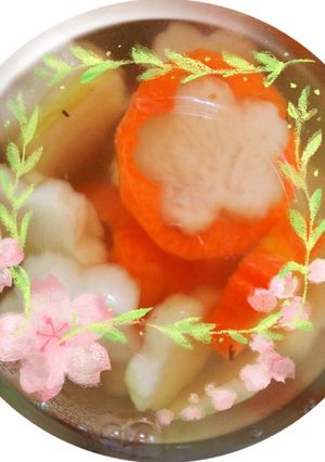 2018年お花見❤️簡単☺️ピクルス❤️-レシピのメイン写真