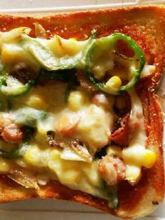 手軽に美味しく!ピザトースト-レシピのメイン写真