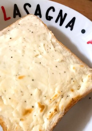 チーズ好きのためのクリームチーズトースト-レシピのメイン写真