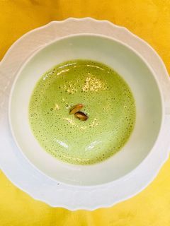 塩酒粕で旨♪ふわふわほうれん草ポタージュ-レシピのメイン写真
