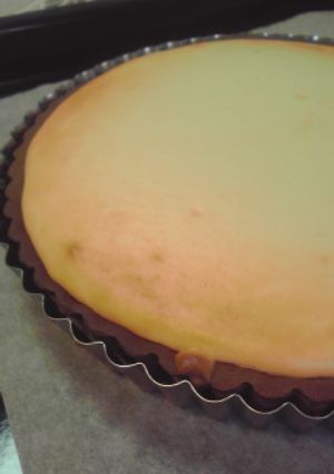 まぜて焼くだけ簡単ベイクドチーズケーキ-レシピのメイン写真