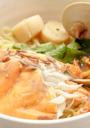 ホンビノス貝のラーメン-レシピのメイン写真