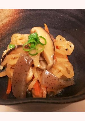 本日のお通し②切り干し大根の煮物-レシピのメイン写真