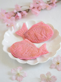 * 桜咲く ♡ めでたい焼き♪-レシピのメイン写真