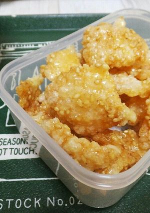 冷やご飯でサクサクおかき＆歌舞伎揚げも❀-レシピのメイン写真